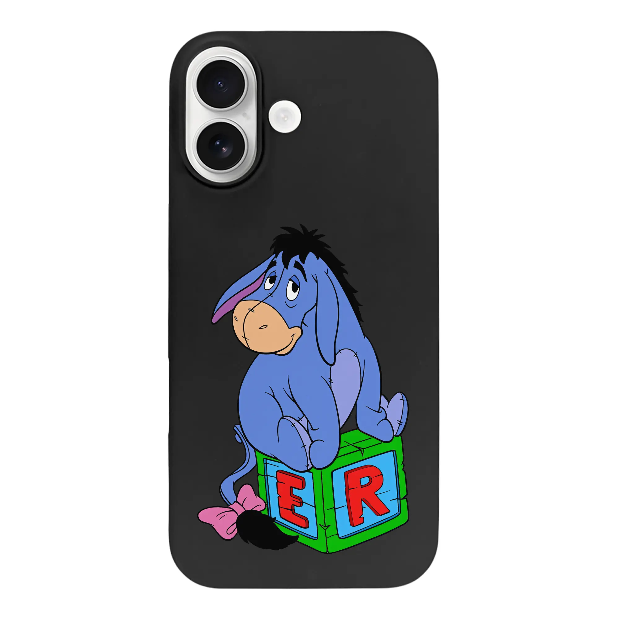 プーさん グッズ イーヨー - iPhone 17 シリーズ シリコンケース 薄型 耐衝撃 指紋防止 ソフトタッチカバー 精密フィット 傷防止 保護ケース iPhone 17/17 Air/17 Pro/17 Pro Max 対応